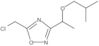 5-(Chloromethyl)-3-[1-(2-methylpropoxy)ethyl]-1,2,4-oxadiazole