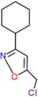 5-(chloromethyl)-3-cyclohexyl-isoxazole