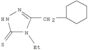 3H-1,2,4-Triazole-3-thione,5-(cyclohexylmethyl)-4-ethyl-2,4-dihydro-