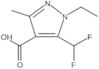 5-(Difluoromethyl)-1-ethyl-3-methyl-1H-pyrazole-4-carboxylic acid