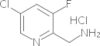 2-Pyridinemethanamine, 5-chloro-3-fluoro-, hydrochloride (1:1)