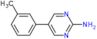 5-(m-tolyl)pyrimidin-2-amine