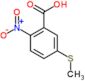 5-(methylsulfanyl)-2-nitrobenzoic acid