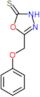 5-(phenoxymethyl)-1,3,4-oxadiazole-2(3H)-thione