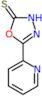 5-(pyridin-2-yl)-1,3,4-oxadiazole-2(3H)-thione