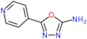 2-Amino-5-(4-pyridyl)-1,3,4-oxadiazole