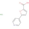 2-Furancarboxylic acid, 5-(4-pyridinyl)-, hydrochloride