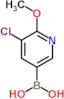 (5-chloro-6-methoxy-3-pyridyl)boronic acid