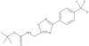 1,1-Dimethylethyl N-[[3-[4-(trifluoromethyl)phenyl]-1,2,4-oxadiazol-5-yl]methyl]carbamate