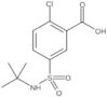 2-Chloro-5-[[(1,1-dimethylethyl)amino]sulfonyl]benzoic acid