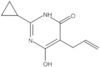 2-Cyclopropyl-6-hydroxy-5-(2-propen-1-yl)-4(3H)-pyrimidinone