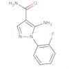 1H-Pyrazole-4-carboxamide, 5-amino-1-(2-fluorophenyl)-