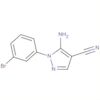1H-Pyrazole-4-carbonitrile, 5-amino-1-(3-bromophenyl)-