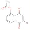 1,4-Naphthalenedione, 5-(acetyloxy)-2-bromo-