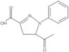 5-Acetyl-4,5-dihydro-1-phenyl-1H-pyrazole-3-carboxylic acid
