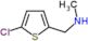 (5-chlorothiophen-2-yl)-N-methylmethanaminium