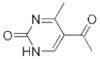 2(1H)-Pyrimidinone, 5-acetyl-4-methyl-