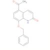 2(1H)-Quinolinone, 5-acetyl-8-(phenylmethoxy)-