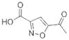 3-Isoxazolecarboxylic acid, 5-acetyl- (9CI)