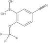 B-[5-Cyano-2-(trifluoromethoxy)phenyl]boronic acid