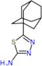5-(tricyclo[3.3.1.1~3,7~]dec-1-yl)-1,3,4-thiadiazol-2-amine