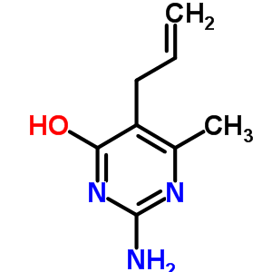 2-Amino-6-methyl-5-(2-propen-1-yl)-4(3H)-pyrimidinone