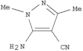 1H-Pyrazole-4-carbonitrile,5-amino-1,3-dimethyl-