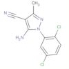 5-Amino-1-(2,5-dichlorophenyl)-3-methyl-1H-pyrazole-4-carbonitrile