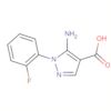 1H-Pyrazole-4-carboxylic acid, 5-amino-1-(2-fluorophenyl)-