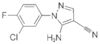 5-AMINO-1-(3-CHLORO-4-FLUOROPHENYL)-4-CYANOPYRAZOLE