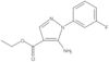 Ethyl 5-amino-1-(3-fluorophenyl)-1H-pyrazole-4-carboxylate