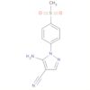 1H-Pyrazole-4-carbonitrile, 5-amino-1-[4-(methylsulfonyl)phenyl]-