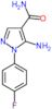 5-amino-1-(4-fluorophenyl)-1H-pyrazole-4-carboxamide