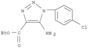 1H-1,2,3-Triazole-4-carboxylicacid, 5-amino-1-(4-chlorophenyl)-, ethyl ester
