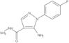 5-Amino-1-(4-fluorophenyl)-1H-pyrazole-4-carboxylic acid hydrazide