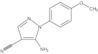 5-Amino-1-(4-methoxyphenyl)-1H-pyrazole-4-carbonitrile