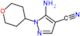 5-amino-1-(tetrahydro-2H-pyran-4-yl)-1H-pyrazole-4-carbonitrile