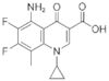 5-AMINO-1-CYCLOPROPYL-6,7-DIFLUORO-1,4-DIHYDRO-8-METHYL-4-OXO-3-QUINOLINECARBOCYLIC ACID