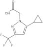 5-Cyclopropyl-3-(trifluoromethyl)-1H-pyrazole-1-acetic acid