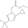 Ethyl 5-cyclopropyl-3-(trifluoromethyl)-1H-pyrazole-1-acetate