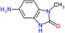 5-Amino-1,3-dihydro-1-methyl-2H-benzimidazol-2-one