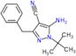 5-amino-3-benzyl-1-tert-butyl-1H-pyrazole-4-carbonitrile