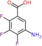 5-amino-2,3,4-trifluorobenzoic acid