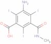 3-amino-2,4,6-triiodo-5-[(methylamino)carbonyl]benzoic acid