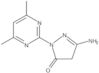5-Amino-2-(4,6-dimethyl-2-pyrimidinyl)-2,4-dihydro-3H-pyrazol-3-one