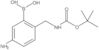 C-(1,1-Dimethylethyl) N-[(4-amino-2-boronophenyl)methyl]carbamate