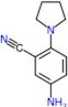 5-amino-2-pyrrolidin-1-ylbenzonitrile