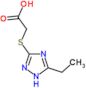 [(5-ethyl-1H-1,2,4-triazol-3-yl)sulfanyl]acetic acid