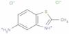 5-Benzothiazolamine, 2-methyl-, hydrochloride (1:2)