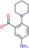 5-Amino-2-(1-piperidinyl)benzoic acid